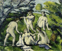 Paul Cézanne Five Bathers