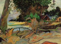 Paul Gauguin The Hibiscus Tree