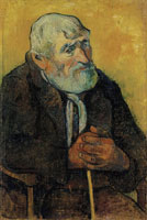 Paul Gauguin Old Man with a Cane
