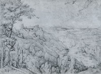 Copy after Pieter Bruegel the Elder Landscape with Saint Hieronymus