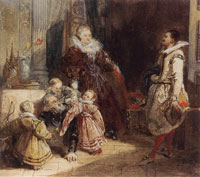 Richard Parkes Bonington Henri IV and the Spanish Ambassador
