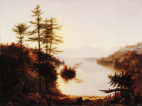 Thomas Cole View on Lake Winnipiseogee