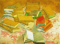 Vincent van Gogh Still-life with books