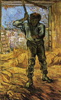 Vincent van Gogh The Thresher