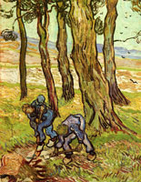 Vincent van Gogh Two Men Digging