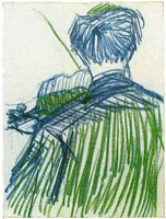 Vincent van Gogh Violinist