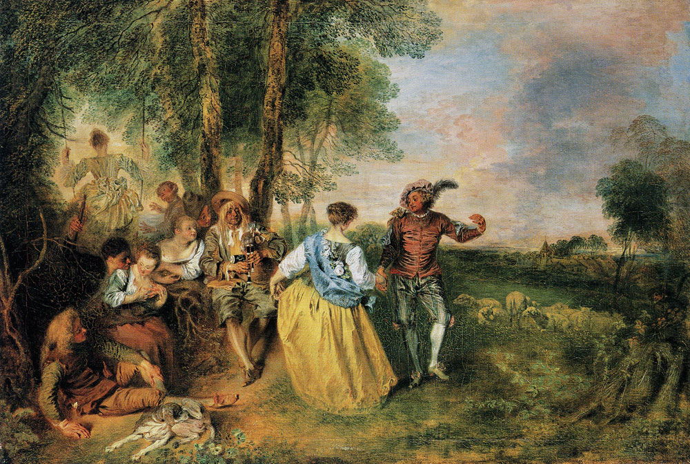 Antoine Watteau - The Shepherds