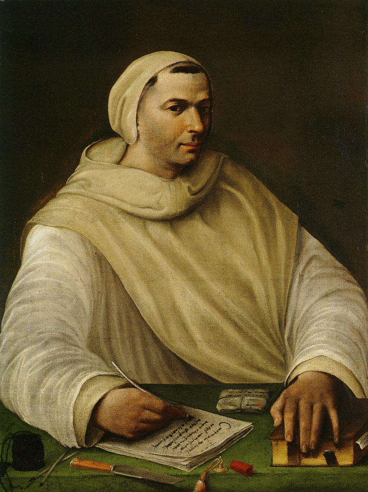 Battista Franco - Portrait of an Olivetan Monk