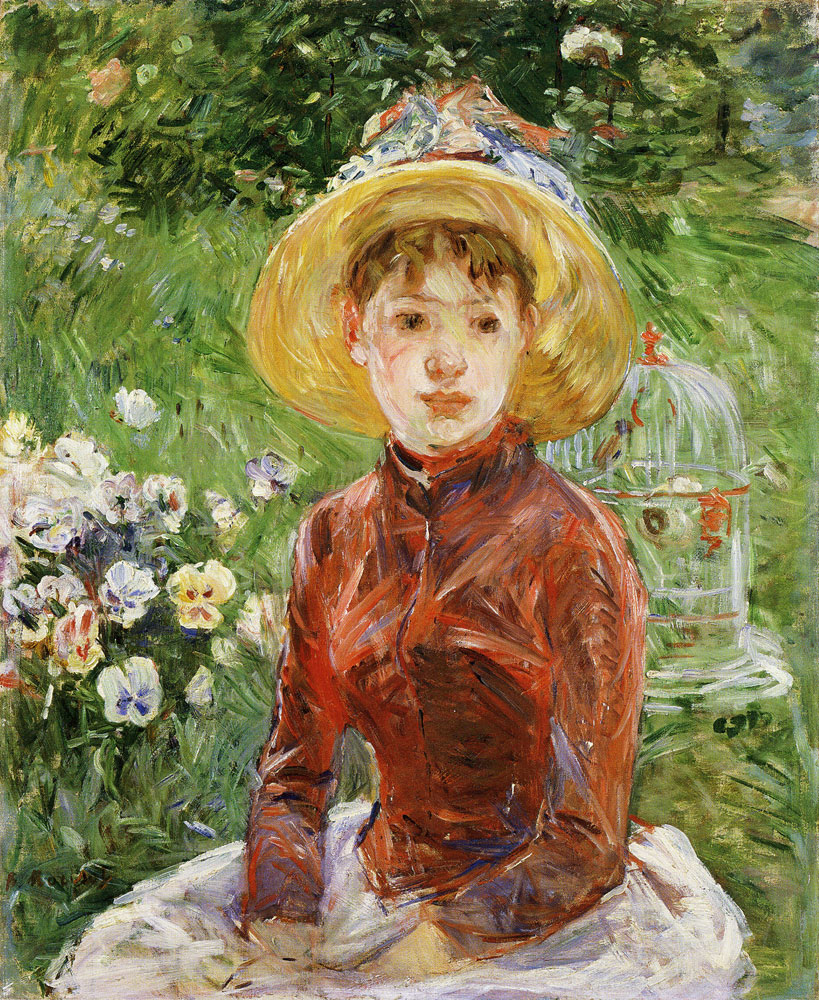 Berthe Morisot - Young Girl on the Grass