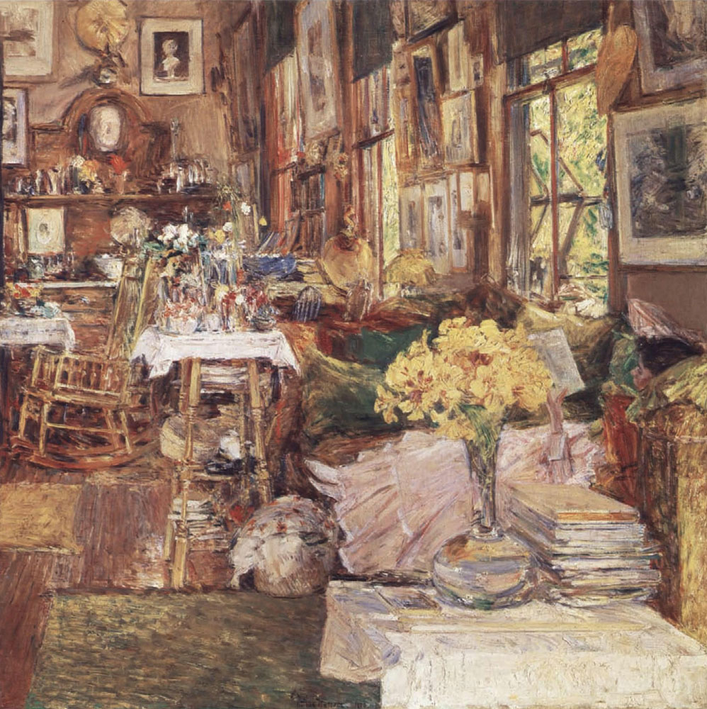 Childe Hassam - The Room of Flowers