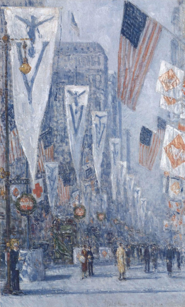 Childe Hassam - Victory Day, May 1919