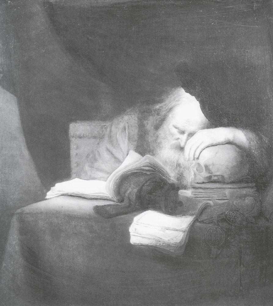 Christoph Paudiss - Sleeping scholar