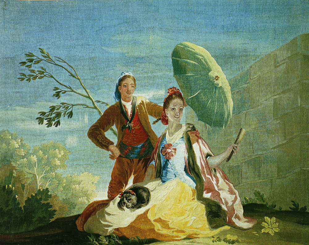 Cornelius after Francisco Goya - The Parasol