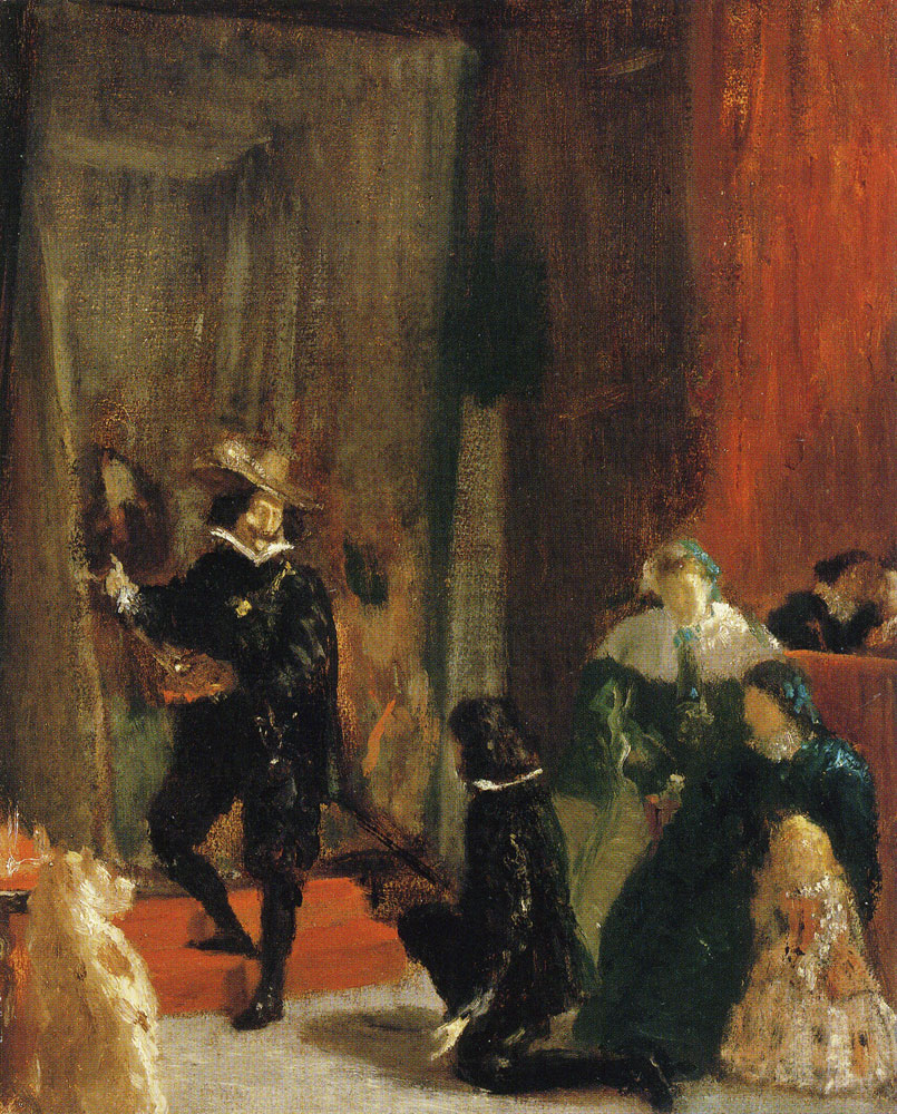 Edgar Degas - Variation on Velazquez's Las Meninas