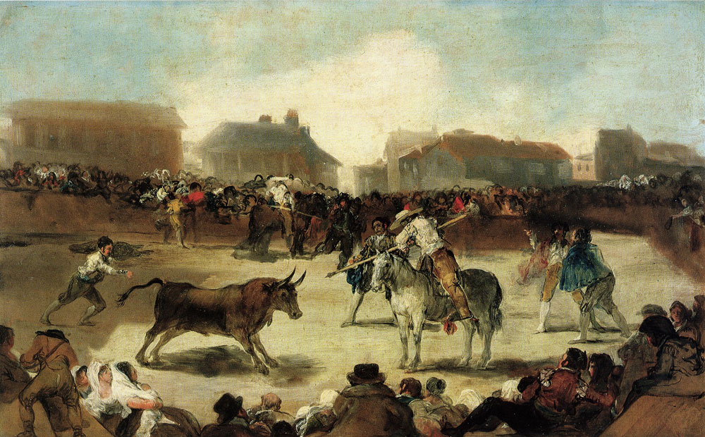 Francisco Goya - Bullfight in a Village
