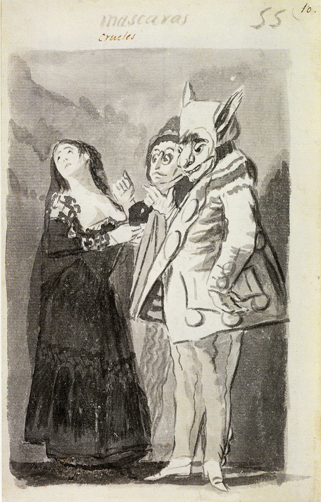 Francisco Goya - Cruel Masks