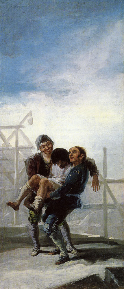 Francisco Goya - Sketch for The Drunken Mason