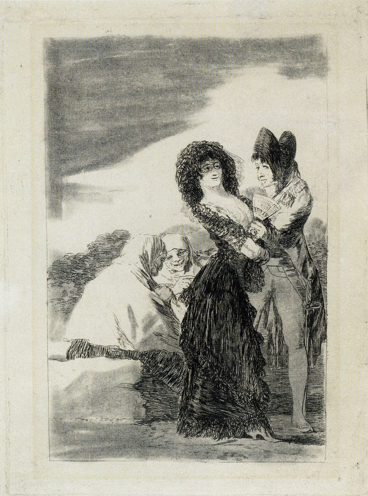 Francisco Goya - Two of a Kind (Working proof)