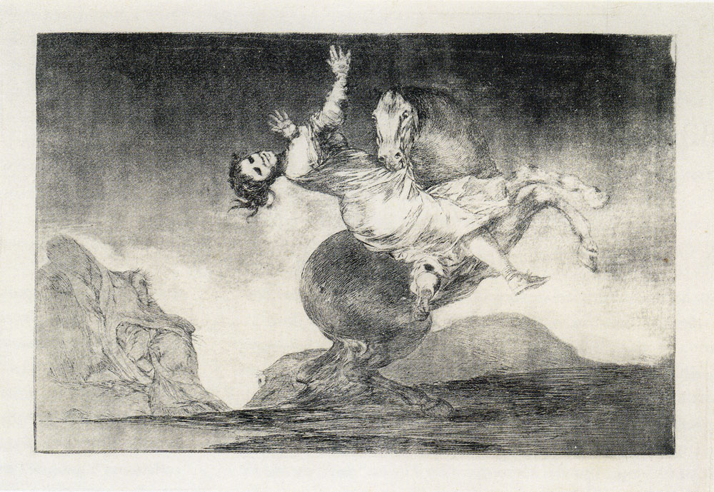 Francisco Goya - Unbridled Folly (Posthumous trial proof)