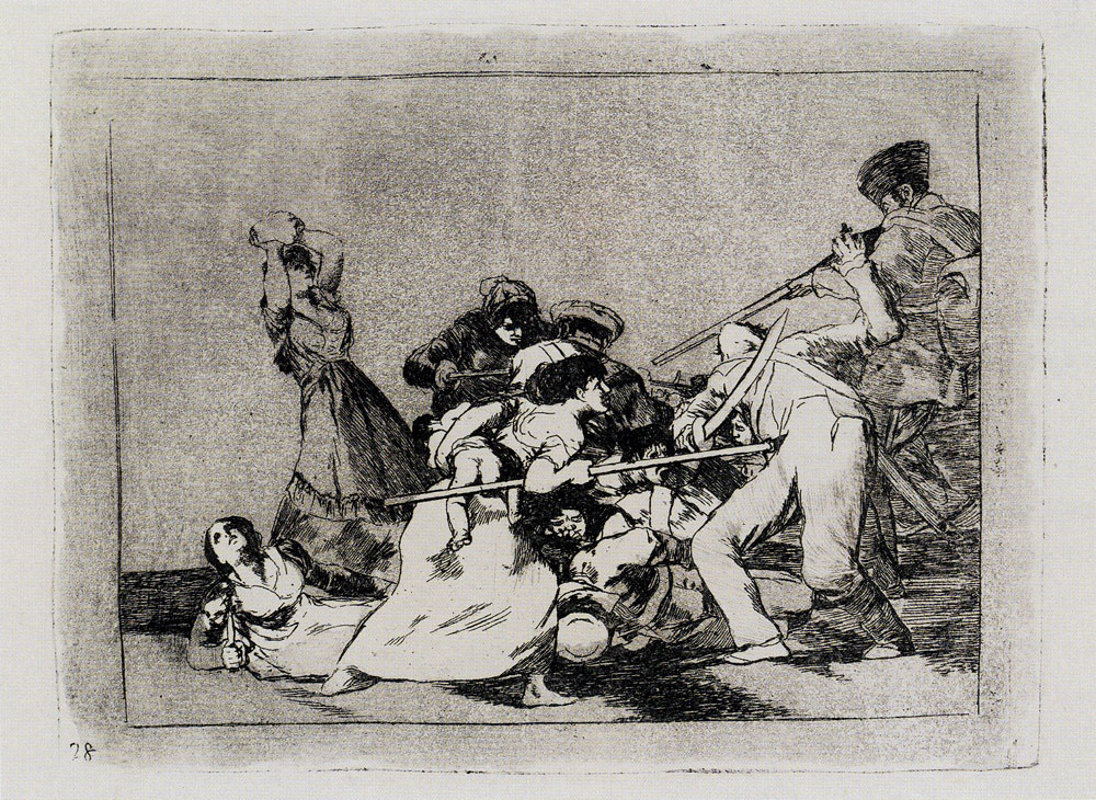 Francisco Goya - And They Are Wild Beasts (Working proof)