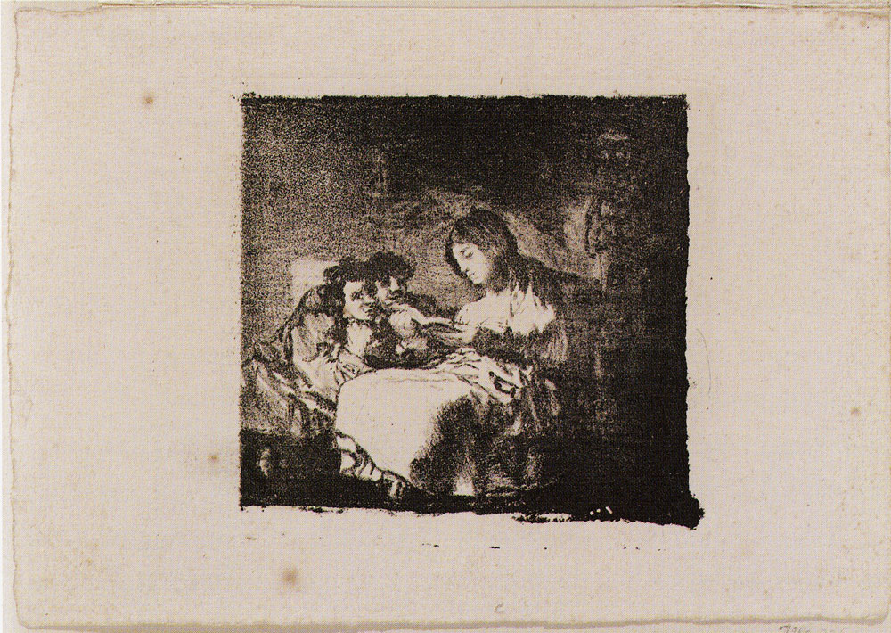 Francisco Goya - Woman Reading to Two Children