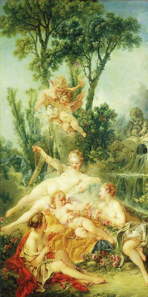 François Boucher - Cupid a Captive