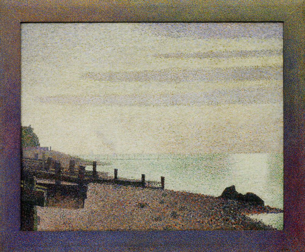 Georges Seurat - Honfleur, Evening