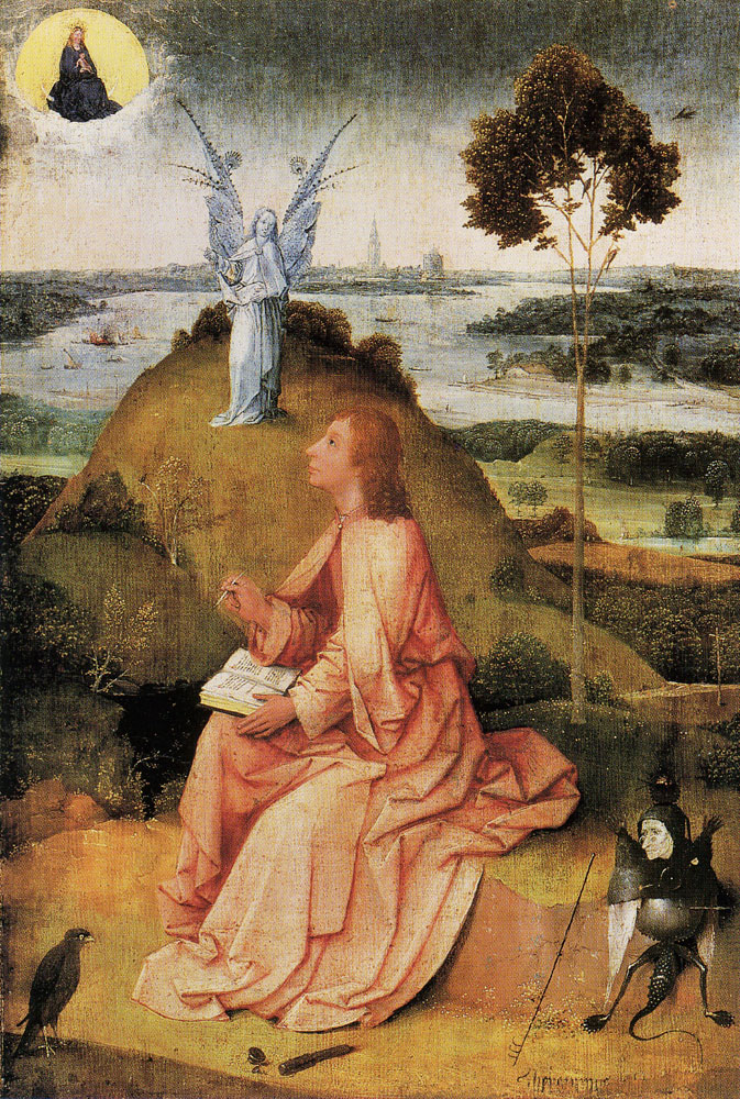 Hieronymus Bosch - Saint John on Patmos