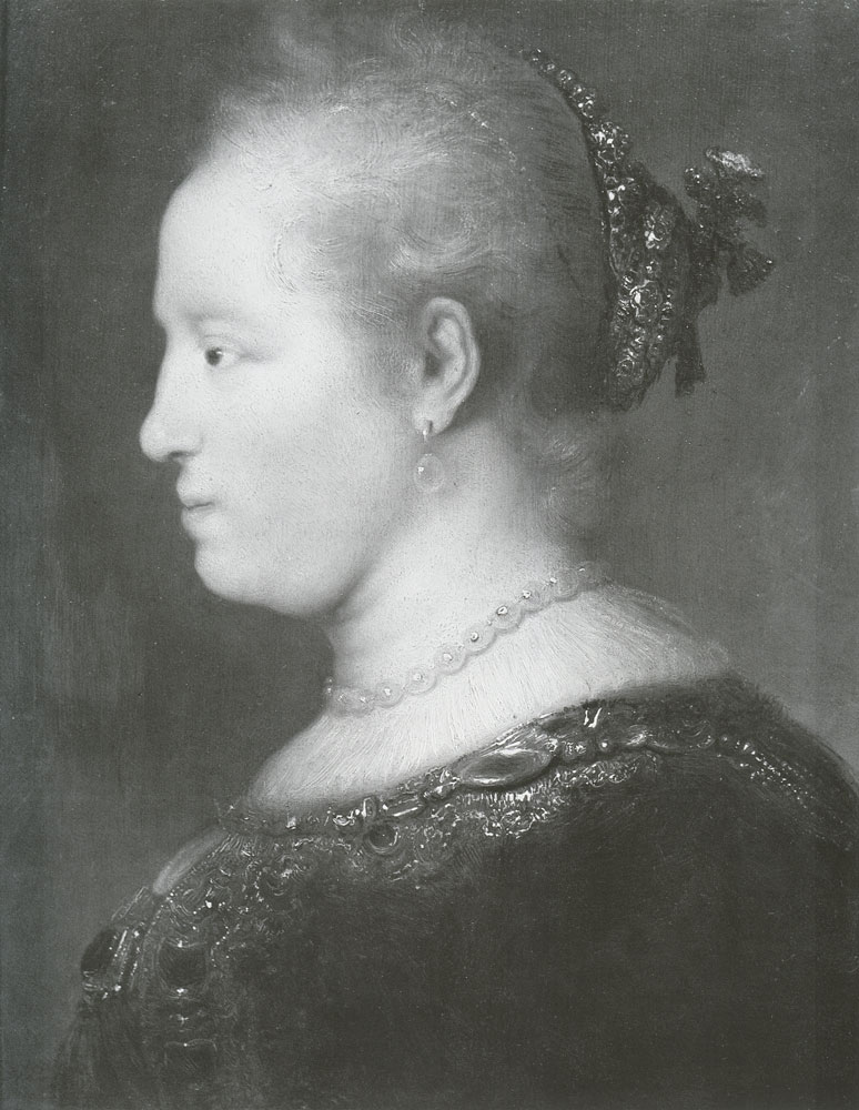 Isaac de Jouderville - Bust portrait of a Woman