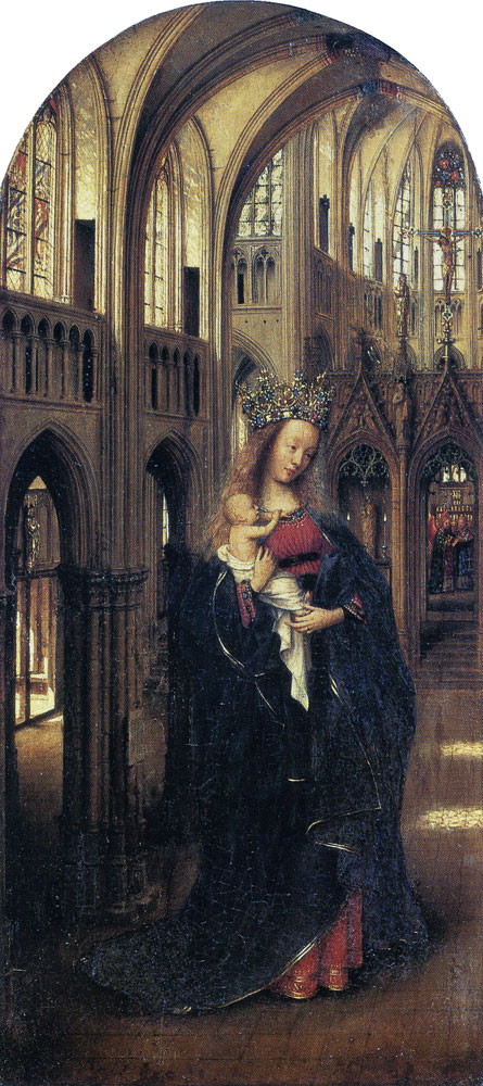 Jan van Eyck - The Madonna in the Church