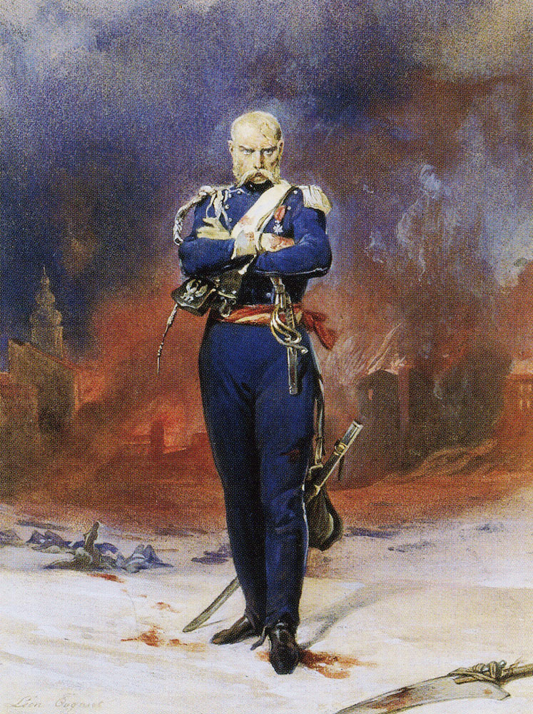 Leon Cogniet - The Polish Officer: Praga 1831