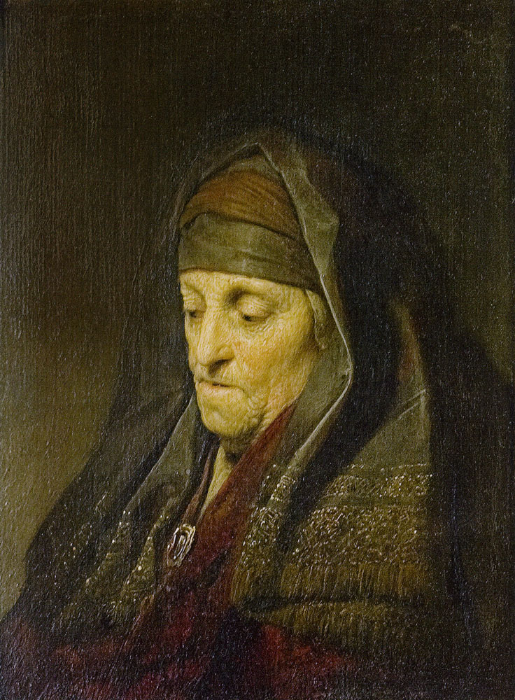 Jan Lievens - Rembrandt's Mother