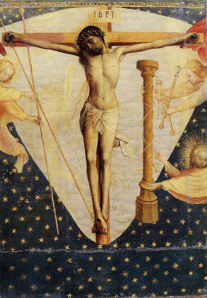 Circle of the Master of Flémalle - Christ on the Cross