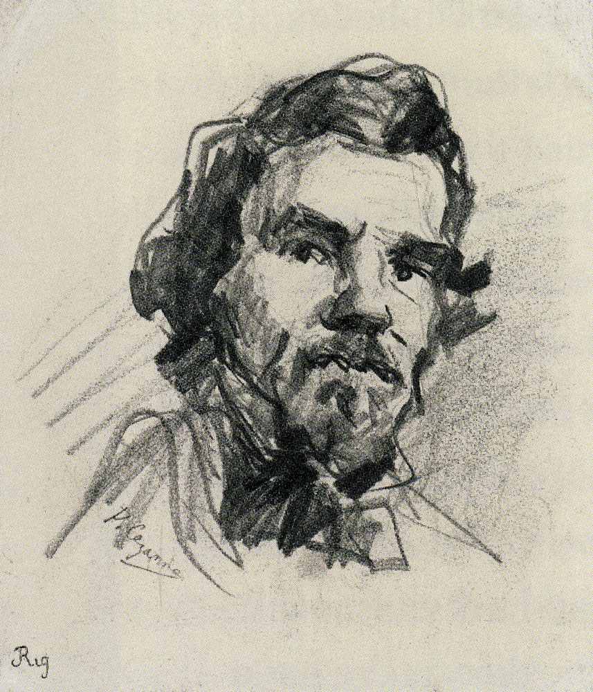Paul Cézanne - Portrait of Eugène Delacroix