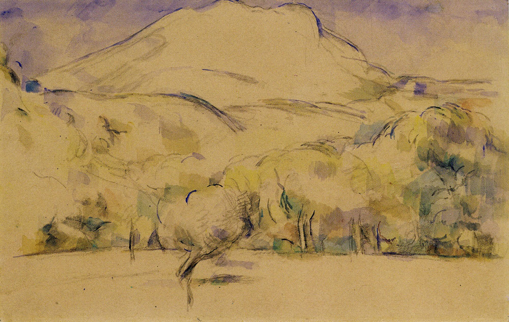 Paul Cézanne - Montagne Sainte-Victoire