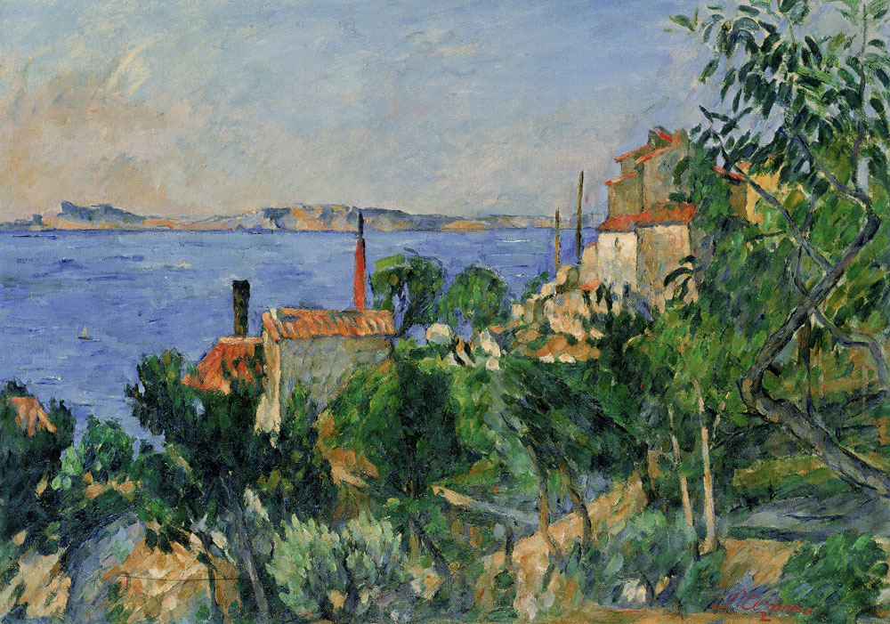Paul Cézanne - The sea at L'Estaque