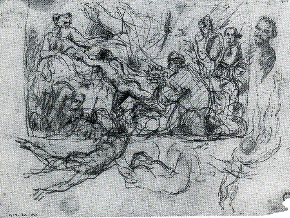Paul Cézanne - Study for L'eternel féminin