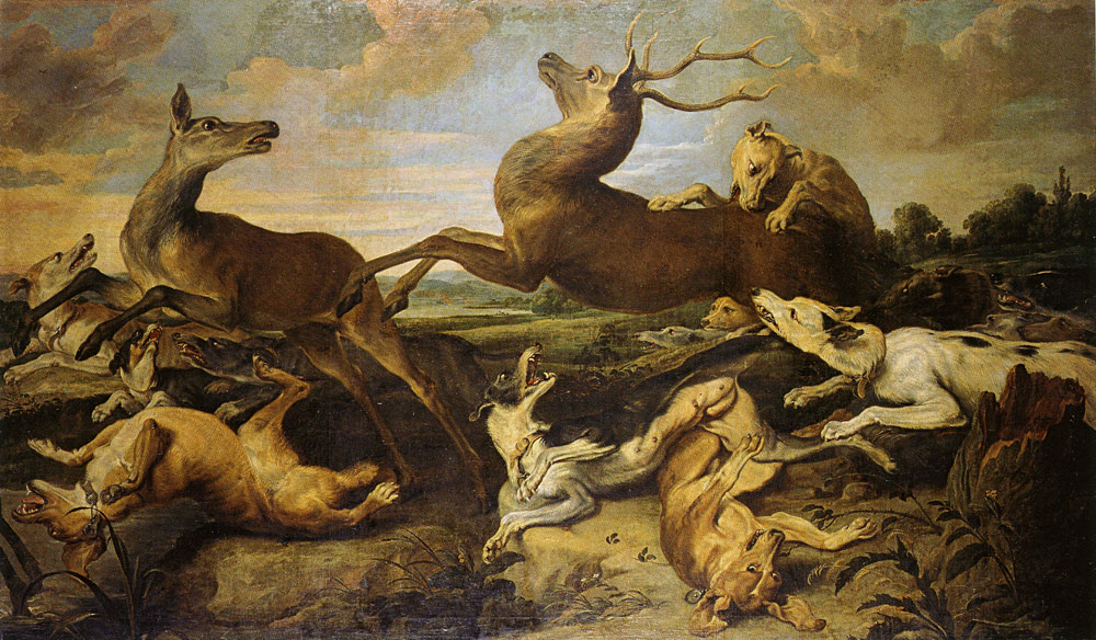 Paul de Vos - Deer hunt