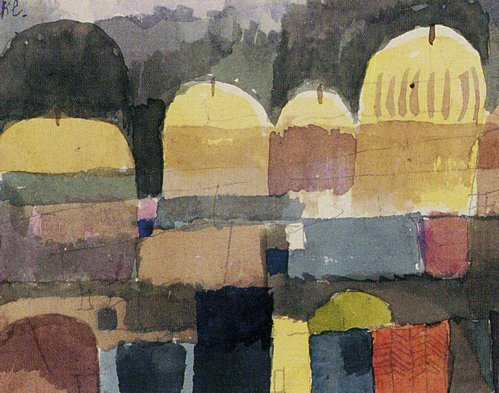 Paul Klee - Oriental watercolour