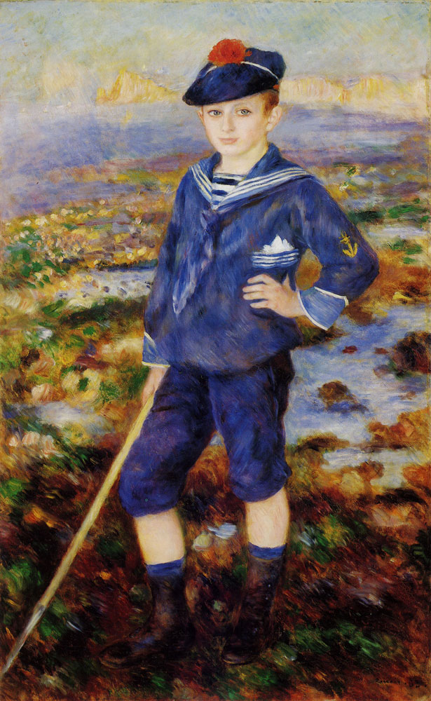 Pierre-August Renoir - Sailor Boy (Portrait of Robert Nunès)