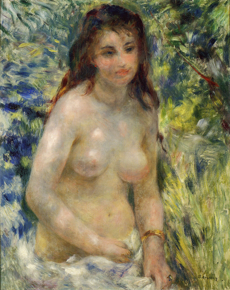 Pierre-Auguste Renoir - Study, Nude in Sunlight