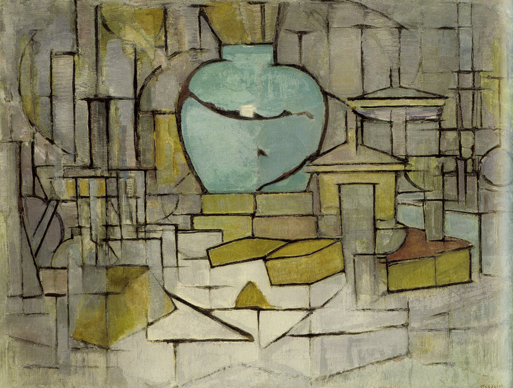 Piet Mondriaan - Still life with gingerpot 2