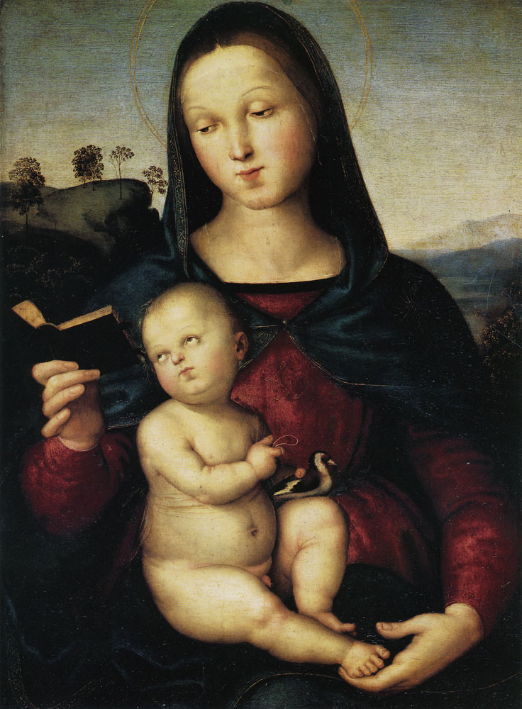 Raphael - Maria with Child (The Solly Madonna)