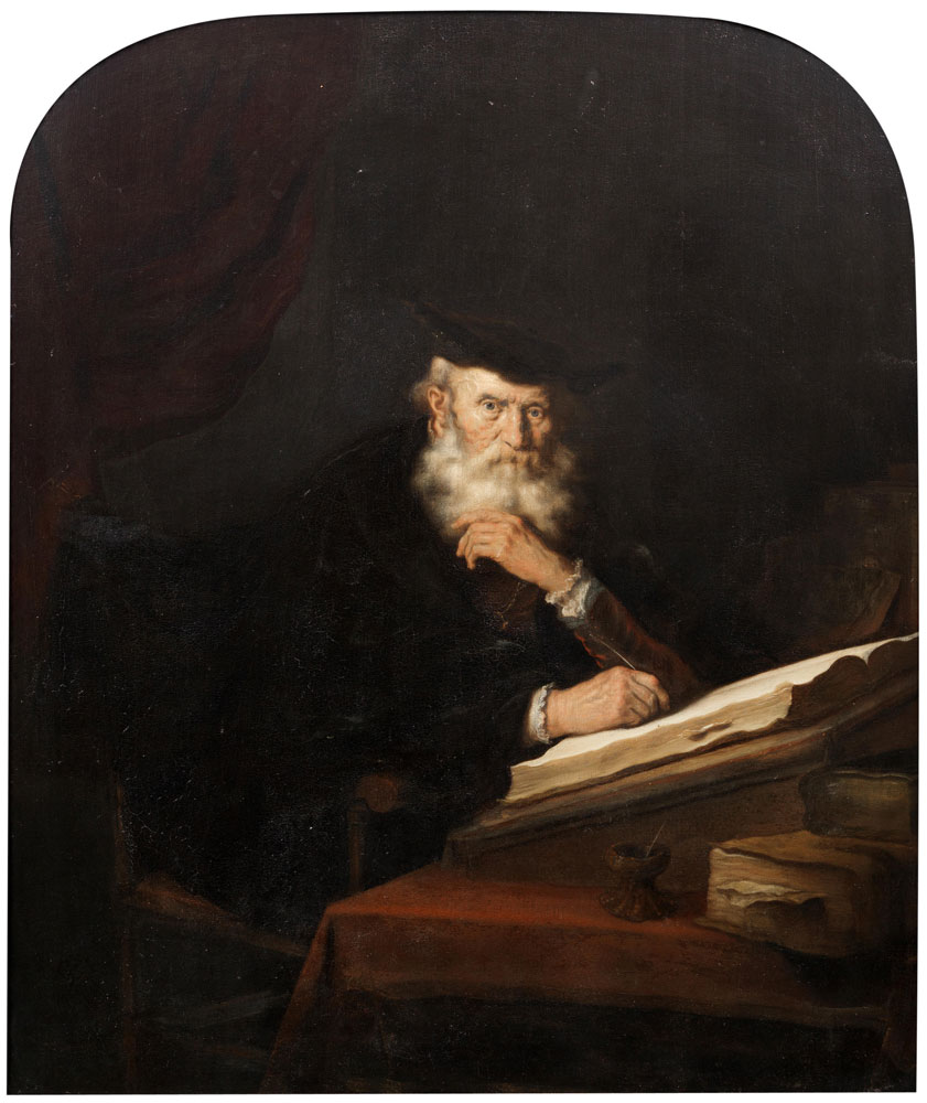 Salomon Koninck - Old Scholar