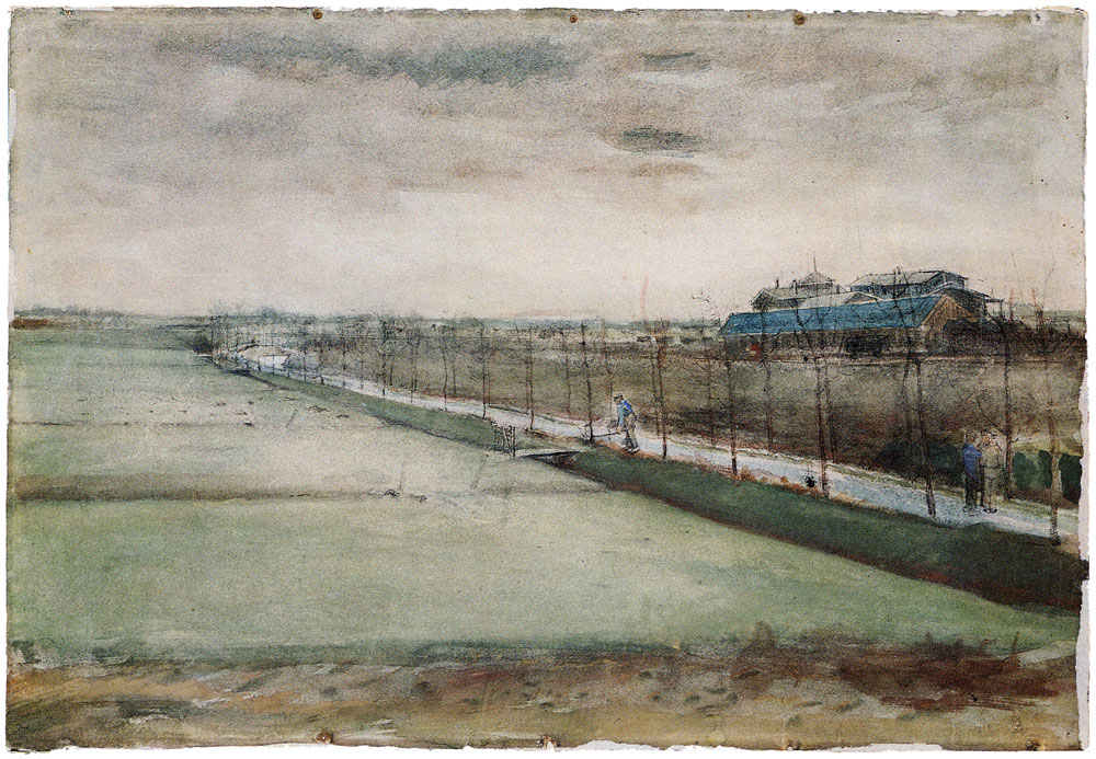 Vincent van Gogh - Meadows near Rijswijk and the Schenkweg