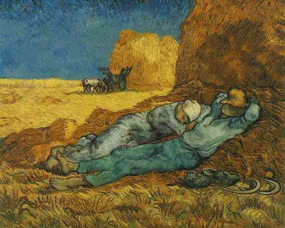 Vincent van Gogh - Rest from Work