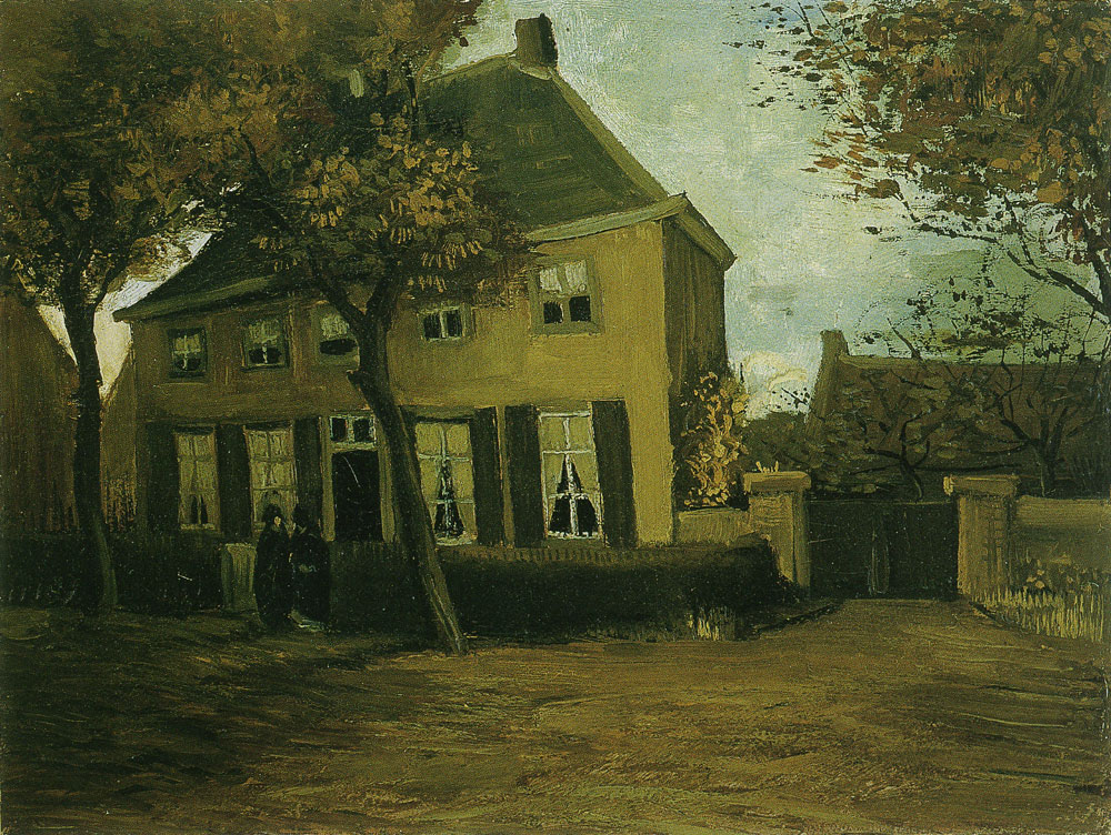 Vincent van Gogh - The vicarage at Nuenen