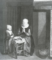F.G. Fiesinger after Abraham van Dijck The Prayer