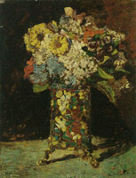 Adolphe Monticelli Flower Still Life