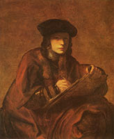 Barend Fabritius Portrait of a draftsman